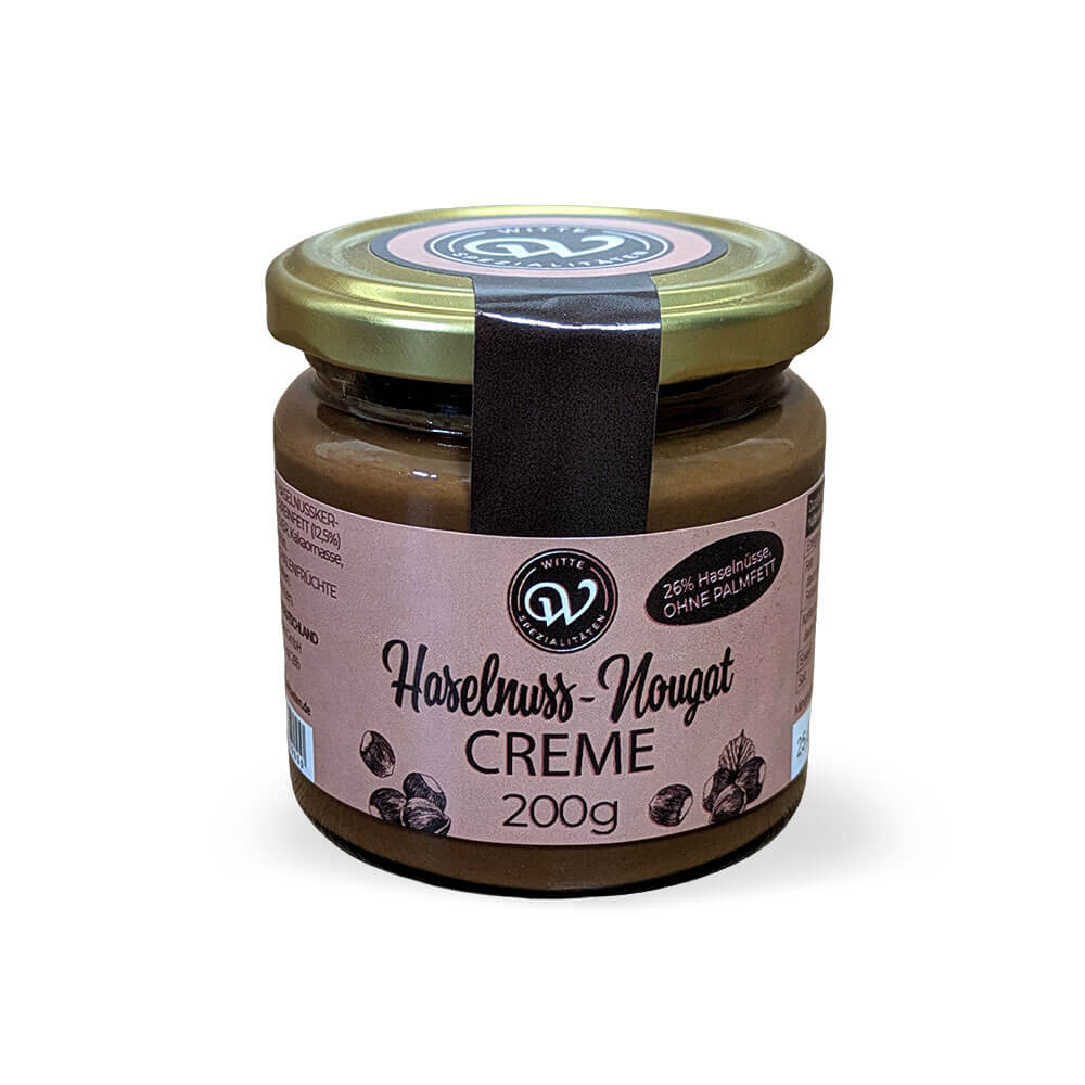 Haselnuss-Nougat Creme 200g